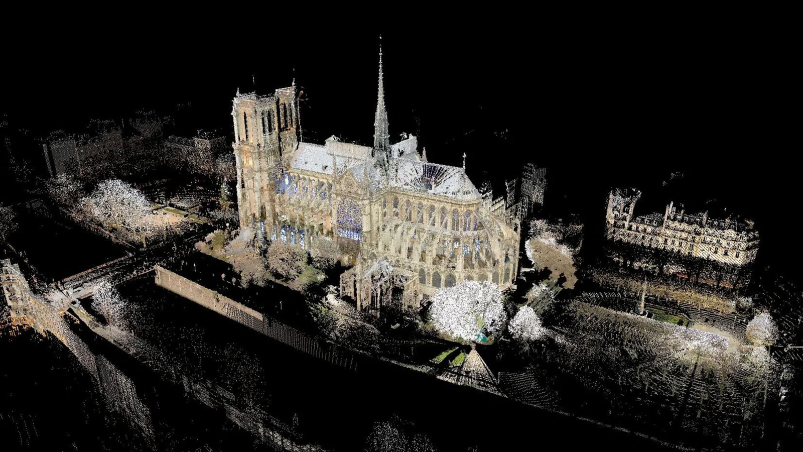 Modelo digital de Notre Dame